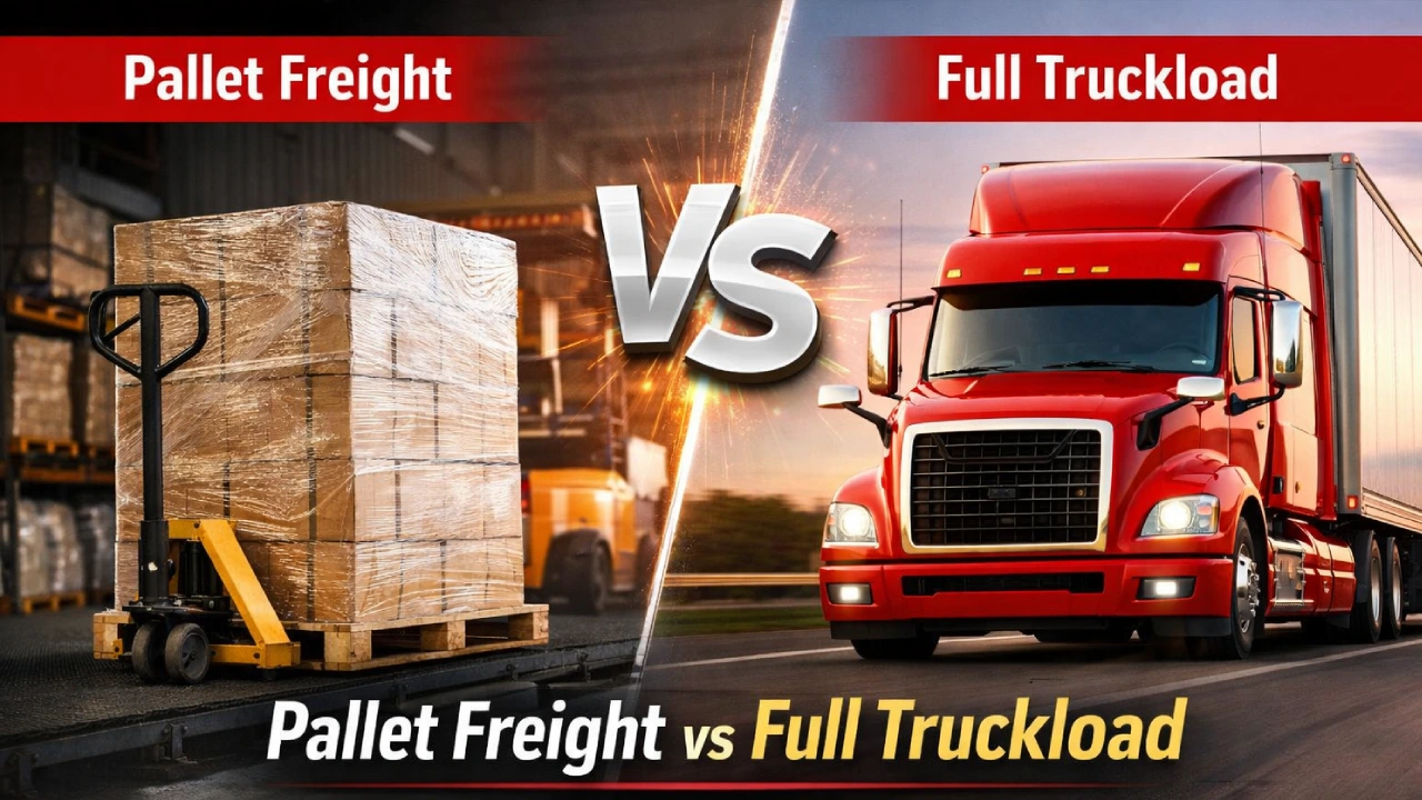 Pallet Freight vs Full Truckload in Australia